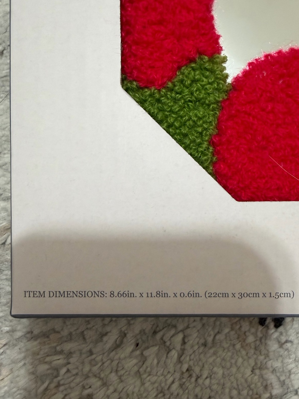 Tufted Mirror – Multicolor - Picture 3 of 3